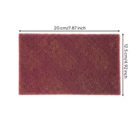 Abrasive Polishing Sheet Maroon Abrasive Sheets Thick for Potters