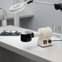 Professional Grade Eyewear Adjusting Heater Adjustable Temperature Eyeglass Frame Heater Twin Switch Control Optical Frame Warmer for Opticians, Repair Workshop