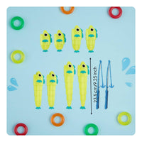 Telescopic fishing Toy Parent-Child Interaction Retractable fishing Game Set Educational for Kids, Preschoolers, Classroom