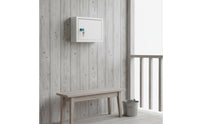 Surface-Mounted Milk Box Iron Locked Milk Box Secure Locking Mailbox for Community Gate