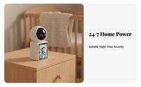 Visual Call Camera with Screen Interactive Audio Smart Baby Monitor Single Press Call Camera Observation Equipment