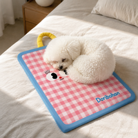 Dog Mat 72x52cm, Washable Breathable Pet Mat, Non-Slip Fabric for All Seasons, Waterproof Dog Bed