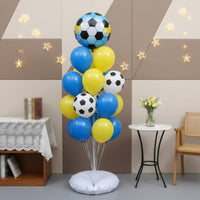 Leak-Resistant Inflatable Water Weight Base Easy to Use Balloon Arch Weight with Fill Opening Portable U-Shaped Water Fillable Base Reusable for Event Decorators, Party Planners, Outdoor Events, Wedding Backdrop