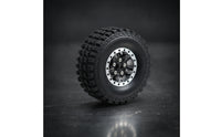 4 Pieces RC Car Wheels with Metal Hub Rubber RC Crawler Tires with Rims High Hold Rim for Hobbyists