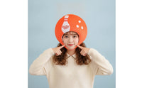Padded Costume Head Cover Funny Soft Fabric Costume Hat Quirky Headpiece Cozy for Stage Performances