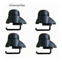4 Pieces Cargo Box Mounting Grip with Metal Hook Secure Hardware Rust-Resistant