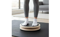 Waist Rotating Disc Easy to Use Waist Rotator Board Heavy Duty Wooden Rotation Disc for Home Workout