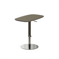 Italian Design Rotating raiseTop circular table Height-Adjustable Nightstand Multi-Functional Indoor Furniture Space-Saving for Apartment Dwellers, Residents, Adults, Living Room, Small areas, Home Office, Reception Area