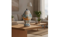 monster Figurine Hand Painted Ceramic Figurine Decorative Figurines for Living Room