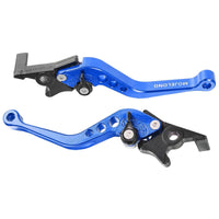 2 Pieces Brake Handle Lightweight CNC Aluminum Motorcycle Levers Rust Resistant Vehicle Replacement for DIY Modifiers