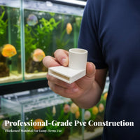 PVC Triangular Circulation Nozzle Thickened Design Duckbill Water Outlet Pressure Resistant Aquarium Duckbill Nozzle