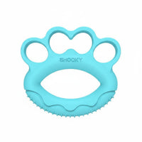 Double Resistance Silicone Hand Grip Loop Rehab Training Hand Grip Strengthener Flexible Finger Strength Loop Washable for Women, Rehabilitation, Writing Practice