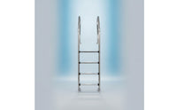 Stainless Steel Pool Ladder Non-Slip Pool Ladder with Handrails Polished