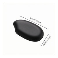 Washable Pebble-Shaped Wrist Rest Skin-Friendly Mouse Wrist Rest Polished Desk Accessory Rounded