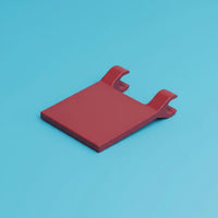 Fork Flag Piece Adaptable Straight Fork Brick Part DIY 2335 Block Accessory for Assembly