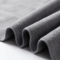 Thickened Magic Cleaning Cloth Microfibre Cloth, Streak-Clear Cloths for Glass and Mirrors, Non-Shedding Cleaning Cloths for Panes, Dark Gray