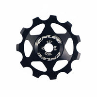 Rear Derailleur Pulley Steel Bearing Cycle Guide Wheel Bike Pulley Wheel Wide Compatibility Bike Guide Wheel Sealed