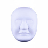 PVC Plastic Mask Easy to Paint Blank White Mask DIY Project for Crafters, Adults