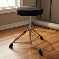 Tripod Drum Stool Rubber Musical Equipment Gear for Drummers