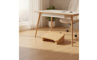 Beneath-Desk Footrest Stool Raised Under Desk Footrest Slanted Foot Stool for Computer Users