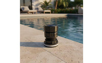 Sand Strainer Drain Outlet Leak-Resistant Strainer Drain Outlet with Sealing Band Black Replacement Part for Pool Owners