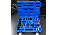 30 Pieces Alternator Pulley Remove Install Tool Kit Compatible Alternator Pulley Tool Kit Portable for Technicians