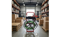 Strapping Dispenser Cart Wheeled Strapping Cart with Tool Tray Packing Strap Dispenser for packer