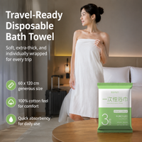 disposable bath towels
