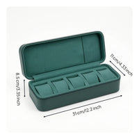 Watch Storage Case Portable Watch Storage Case with Soft Lining Wristwatch Box for Collectors