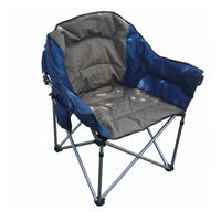Foldable Design Portable Armchair with beverage Holder sturdy Frame Folding Chair Includes Carrying Bag Camp Seat Insulated chiller Pouch for Beach&travelers, Spectators, Camping, Fishing, Beach, outdoor dining
