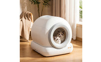Anti-Leakage Fully Enclosed Automatic Litter Box Quiet Smart Cat Litter Box for Home
