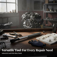 Non-Slip Grip 3-in-1 Combination Wrench Chrome Vanadium Steel 1/2 Inch Drive Ratchet Wrench Drive Ratchet Time and Labor Saving for Auto Mechanics, DIY Enthusiasts, Professionals, Home Repair, Tight Areas, Workshop, Garage