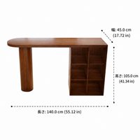 bar table with storage