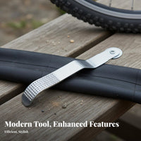 Cycle Tire Rasp File Exact Filing Inner Tube Scuffer Bike Tire Repair Piece Scuffer for Cyclists, Roadside Repairs, Workshop, Garage