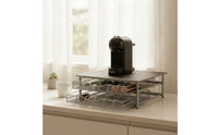Dolce Gusto Capsule Holder with Drawers Slimline Coffee Capsule Storage Organizer Mesh Metal Coffee Drawer Space-Saving