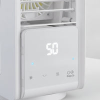 Water-Based Air Chiller with Water Tank Portable Desktop Air Chiller Oscillating Cooling Fan for Office