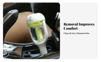 Car Humidifier Mini Car Aroma Dispenser Quiet Mini Essential Oil Dispenser for Long-Distance Drivers, Road Trips, Travel, Office