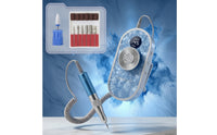 Nail Drill Machine Portable Nail Drill with Handpiece Rechargeable for Beginners, Home Salon, Travel