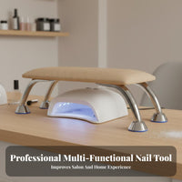 Soft & Comfortable Manicure Hand Rest Easy to Clean Manicure Hand Cushion Ergonomic Design for Manicurists, DIY Enthusiasts, Home Use, Spa