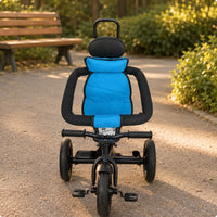 Tricycle Safety Guard Metal Frame Stroller Handrail Guard Child Transport Accessory Rounded Top Handle Black