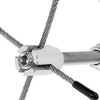 Stainless Steel Trellis Cable Set Heavy Duty Climbing Plant Wire Kit Easy to Install Vine Support Cable Hardware for Outdoor Garden, Patio