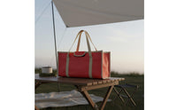 Tent Stake Bag Heavy-Duty Material Camping Tool Bag Closure Multi Peg Case for Campers, Picnic