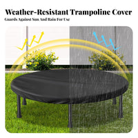 Trampolines Cover Protection Fitness Trampolines Cover Dustproof Outdoor Equipment Accessory