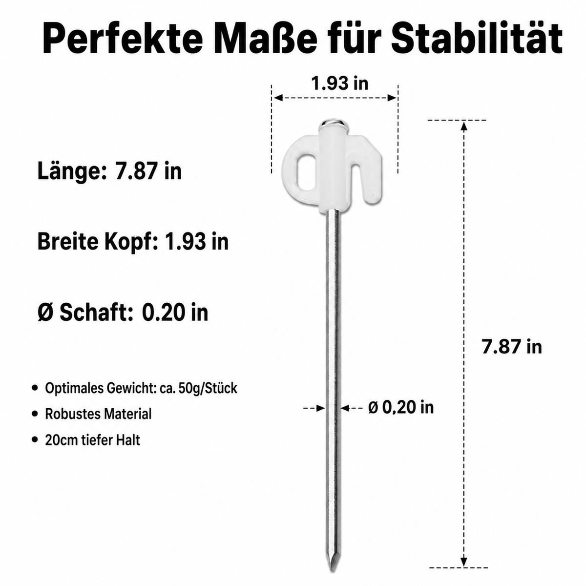 tent stakes kit