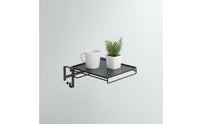 Foldable Cabinet Door Shelf Detachable Hanging Countertop Extender over the Door Storage Rack Versatile for Bathroom