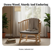 Japanese and Design Floor Armchair with Supportive Supportiverest Low Chair Space Saving Lightweight for Readers, Floor Mat Room