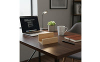 Multi-Functional Wooden Business Card Holder Minimalist Design Business Card Holder for Trade Exhibition, Shop Counter