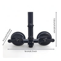 Suction Cup Flagpole Mount Removable Suction Cup Flagpole Holder Non Damaging Flag for Procession Participants