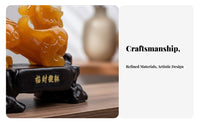 Chinese Feng Shui Statue Inaugural Event Gift Chinese Good Luck Statue Good Luck Creature Sculpture Elegant Features