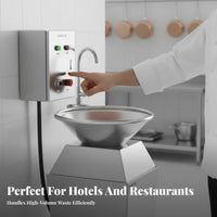 Commercial Dishwasher High Efficiency Automatic Warewasher Quick Cleaning Ing Cycle Hood Type Dishwasher for Restaurant Owners, Cafeteria Managers